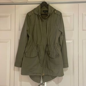 Khaki olive green light jacket